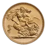 Pre-Owned UK Quarter Sovereign Gold Coin - Mixed Dates