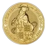 2018 1 oz Gold Coin Queen's Beasts Bullion Black Bull of Clarence