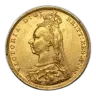 1887-1893-M Australia Gold Sovereign Victoria Jubilee AU