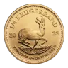 2022 South Africa 1/4 oz Gold Krugerrand BU