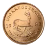 1/10 oz South African Mint Krugerrand Gold Coin