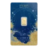 0.5g Zodiac Libra Gold Bar