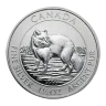 1.5 oz Silver Coin - 2014 Arctic Fox - Royal Canadian Mint - RCM .9999 Ag