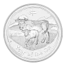 Pre-Owned 1 oz Lunar Silver Coin