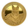 World Famous Dogs German Shepherd 1oz Gold Coin 2025
