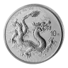 China: Chinese Dragon 1 oz Silver 2026