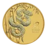 2025 Australia 1 oz Gold Lunar Snake BU (Series III)