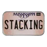 Mississippi License Plate - Stacking Across America 1oz Silver Bar