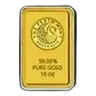 10 oz Gold Bar Perth Mint Kangaroo - New