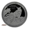 2025 Carnotaurus Prehistoric Life Congo 1oz Silver Bullion Coin