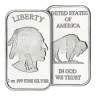 1 oz Silver Buffalo Bar