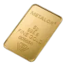 5 Gram Metalor Gold Bar