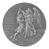 2017 Jacob Wrestles Angel Biblical Series 2oz Silver Coin