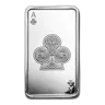10 oz Silver Bar - Ace of Clubs