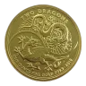 One Ounce Gold Two Dragons