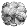 1oz .999+ Silver Rounds Assorted Our Choice