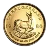1980 South Africa 1/4 oz Gold Krugerrand BU