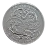 One Ounce Silver Two Dragons