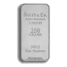 250g Baird & Co Platinum Minted Bar