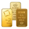 2.5 Gram Gold Bar (Random Brand, No Assay Card)
