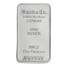 1oz Baird & Co Platinum Minted Bar