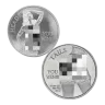 1/10 oz .999 Fine Silver Round - Adult Novelty - Heads and Tails