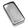 Plain 250 Gram Silver Bar