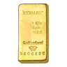 1kg Gold Bar Metalor Cast