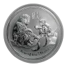 2016 Series II - Year of the Monkey Perth Mint Lunar 1/2 oz Silver Bullion Coin