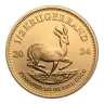2024 South Africa Gold Krugerrand 1/2 oz BU