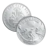 1 oz Debt Slavery BU Silver Round