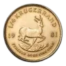 1981 South Africa 1/4 oz Gold Krugerrand BU
