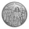 1-oz William Wallace Design .999 Fine Silver Round