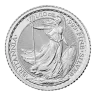 Pre-Owned UK Britannia 1/10oz Silver Coin - Mixed Dates - VAT Free