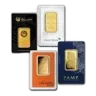 1 oz Gold Bar - Brand Name (w/Assay Card)