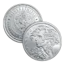1 oz Freedom Girl BU Silver Round 2026