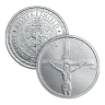 1 oz Crucifixion BU Silver Round 2026 .999 Fine Silver