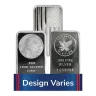 Secondary Market 5-oz Random Design Hallmarked .999 Fine Silver Bar