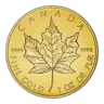 Pre-Owned 1 oz Maple Leaf Gold Coin