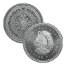 1 2 oz Aztec Calendar Silver Round