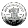 1 oz Silver Round - Johnson Matthey Random Design