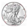 2026 1 oz Silver Eagle - w/Snap-Lock, American Flag & Uncle Sam