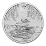 2025 Australia 1 oz Silver Lunar Snake BU (Series III)