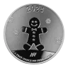 1 Oz Silver Round | Asahi Christmas 2024 (New)