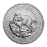 2014 Canada 1.5 oz Silver $8 Arctic Fox BU (Abrasions)
