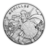 1 Troy oz Achilles Design .999 Fine Silver Round