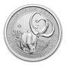 2024 RCM 2 oz Silver Ice Age of Canada Woolly Mammoth BU