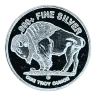 QSB 1 oz Liberty Buffalo Silver coin