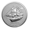 2021 Cook Islands 1/10 Oz Silver HMS Bounty Coin (BU)