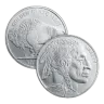 1 4 oz Buffalo Fractional Silver Round